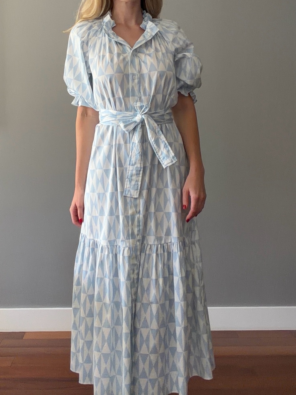 Saratoga Cotton Maxi Dress